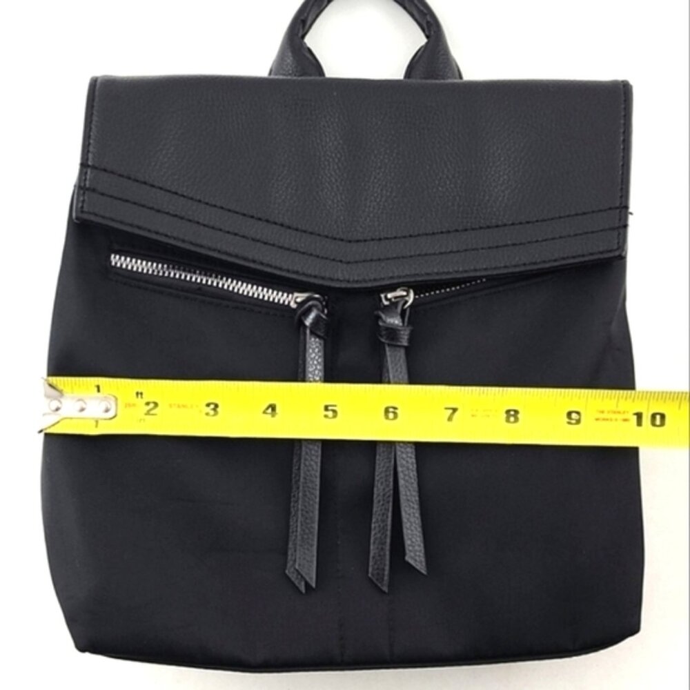 Botkier Trigger Backpack Black Nylon Multi Functi… - image 14